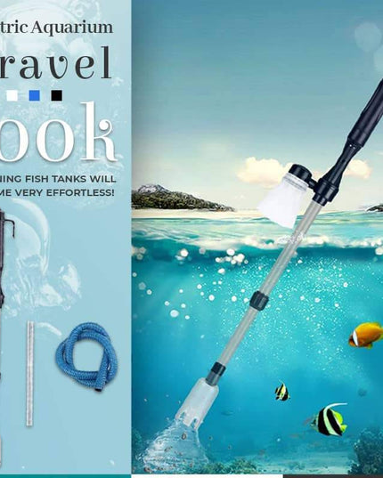 (Buy 2 Get Free Shipping)Electric Aquarium Gravel Cleaner - Libiyi