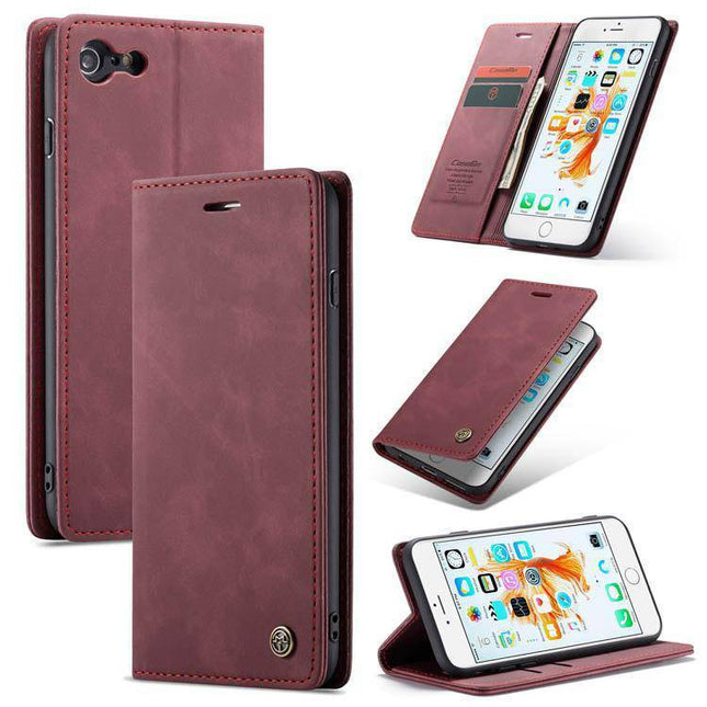 Luxury Retro Wallet Case For iPhone - Libiyi