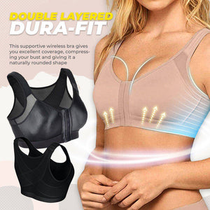 Front Closure Support Sport Bra - Libiyi