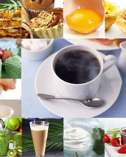 Electric Mini Mixer Frother Milk Whisk For Whipping Cooking Hand Hold Whisker Coffee Egg Ice Cream Multi-function - Libiyi